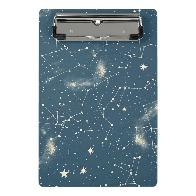 Celestial Constellation - Starry Night (2) Mini Clipboard (Front)