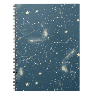 Celestial Constellation - Starry Night (2) Notebook