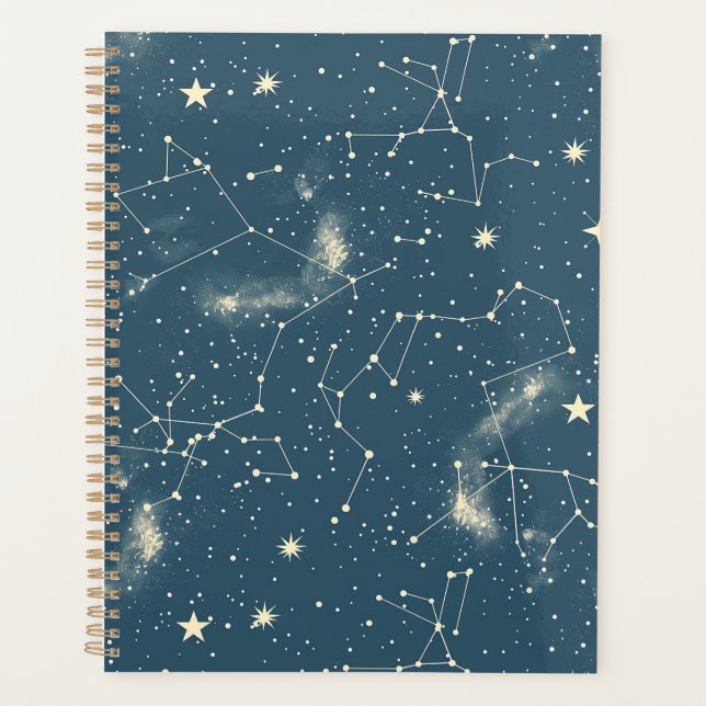 Celestial Constellation - Starry Night (2) Planner (Front)