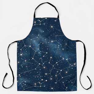 Celestial Constellation - Starry Night (4) Apron