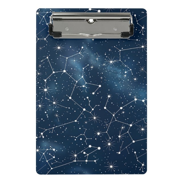 Celestial Constellation - Starry Night (4) Mini Clipboard (Front)