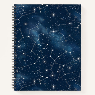 Celestial Constellation - Starry Night (4) Notebook