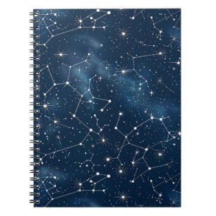 Celestial Constellation - Starry Night (4) Notebook