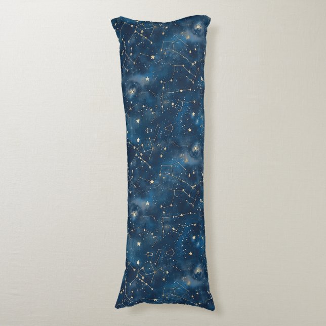Celestial Constellation - Starry Night (6) Body Cushion (Front Vertical)