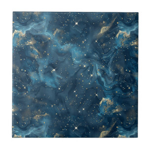 Celestial Constellation - Starry Night (8) Ceramic Tile