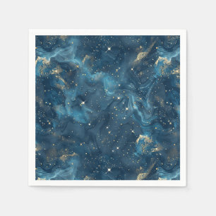 Celestial Constellation - Starry Night (8) Napkin