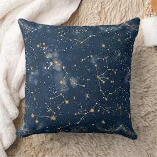 Celestial Constellation - Starry Night Cushion