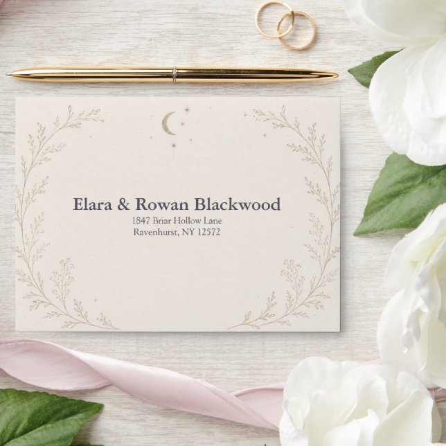 Celestial Constellation Wedding Envelope (Wedding)