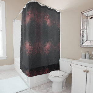 Celestial Cosmic Galaxy Pattern Shower Curtain