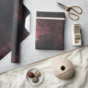 Celestial Cosmic Galaxy Pattern Wrapping Paper