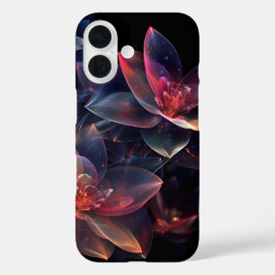 Celestial Cosmic Lotus Bloom iPhone 16 Case
