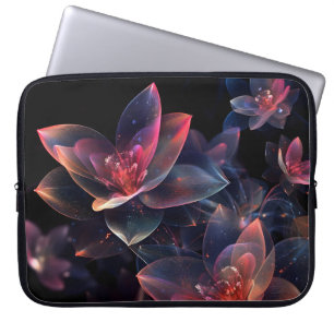 Celestial Cosmic Lotus Bloom Laptop Sleeve