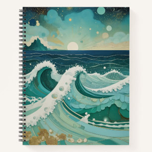 Celestial Crest Notebook