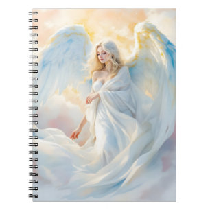 Celestial Dawn – Angel of Peace and Light Notebook
