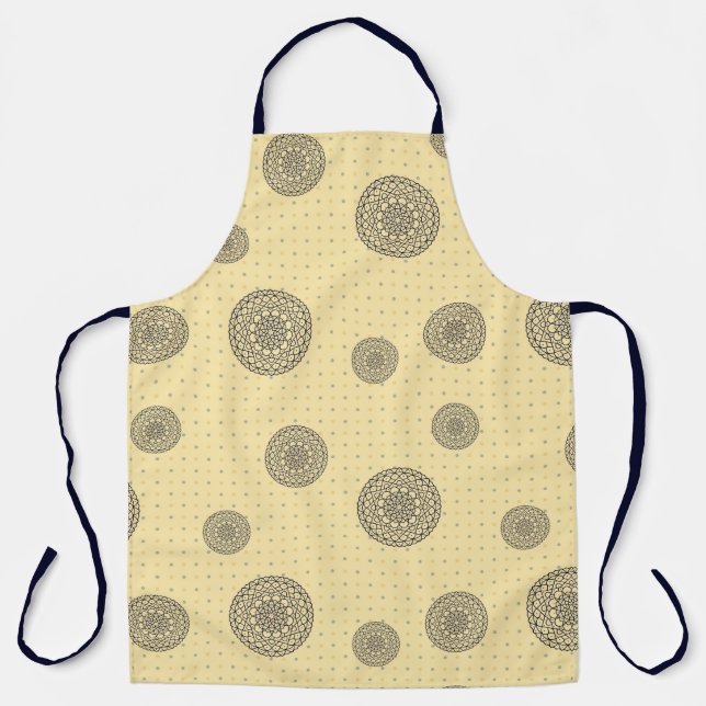 Celestial Day All-Over Print Apron (Front)