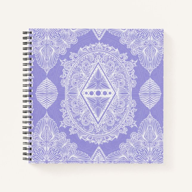 Celestial Diamond Mandala Notebook (Front)