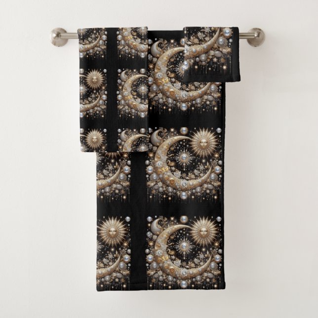 Celestial Diamond Towel Set (Insitu)