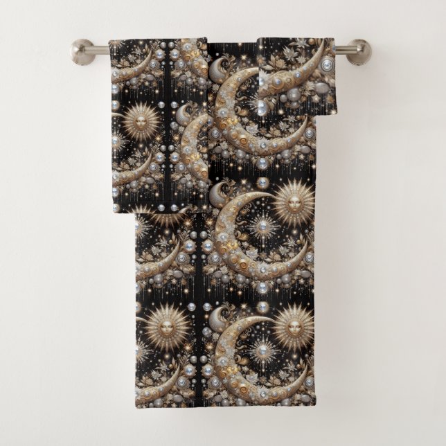 Celestial Diamond Towel Set (Insitu)