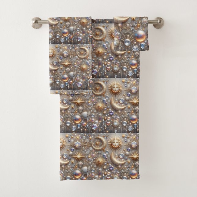 Celestial Diamond Towel Set (Insitu)
