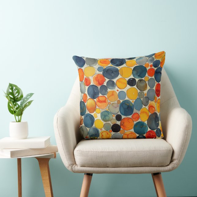 Celestial Dots Throw Pillow (Chair)