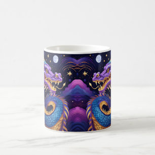 celestial dragon coffee mug