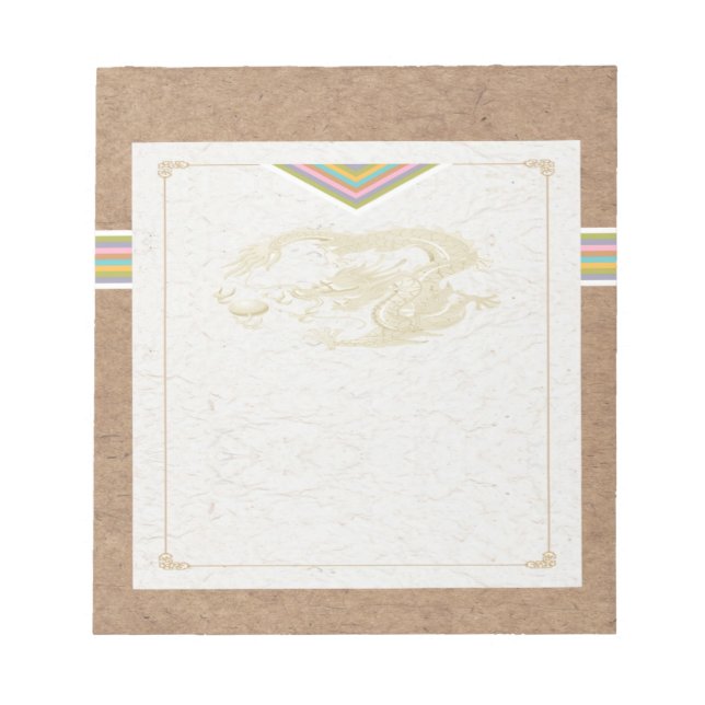 Celestial Dragon Notepad (Front)