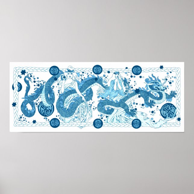 Celestial Dragon Tale Poster (Front)