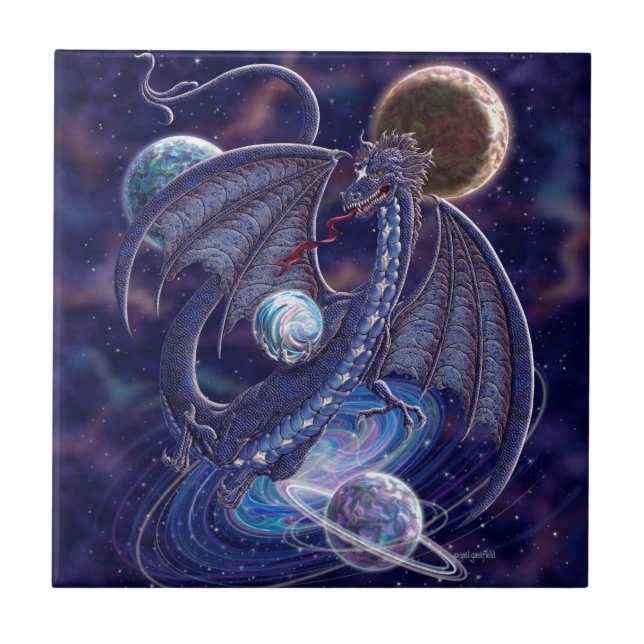 Celestial Dragon Tile (Front)