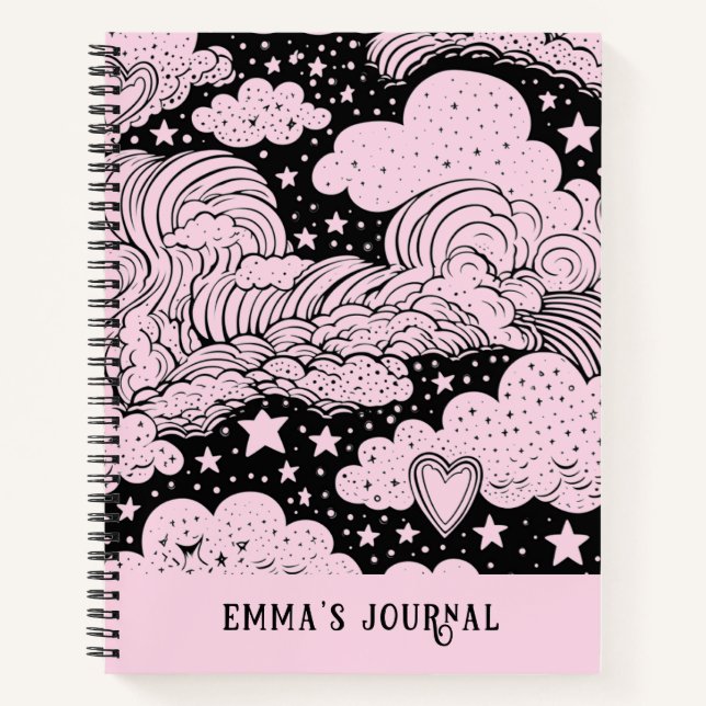 Celestial Dreams 2025 Personalised Journal (Front)