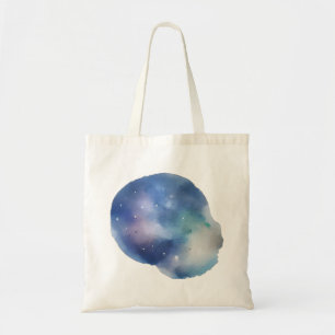 Celestial Dreams: A Watercolor Exploration Tote Bag