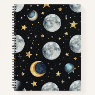 Celestial Dreams Spiral Notebook