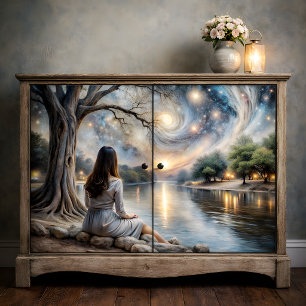 Celestial Dreams Starlit Reverie Decoupage Tissue Paper