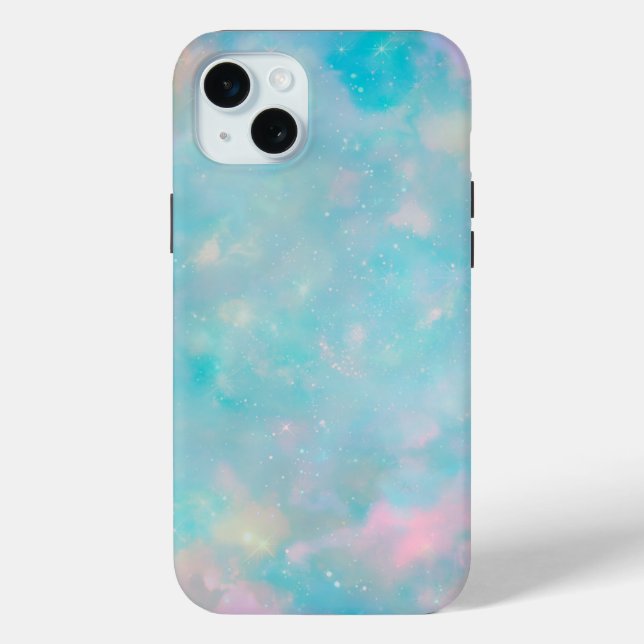 Celestial Dreamscape Pastel iPhone Case (Back)