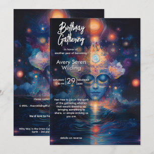 Celestial Drift   Visionary Design Invitation