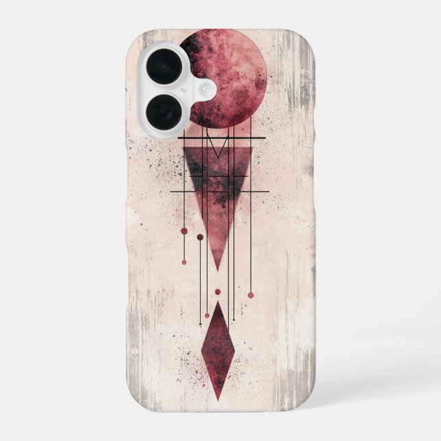 Celestial Drop Prism iPhone 16 Case (Back)