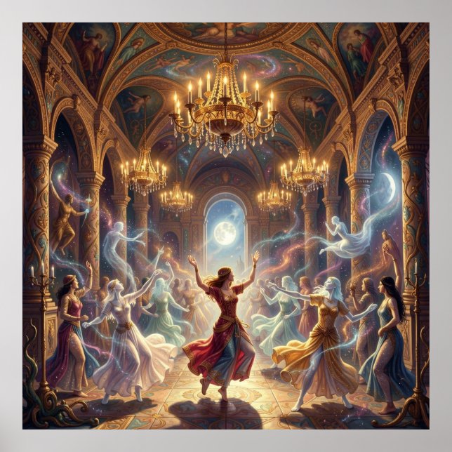 Celestial Dust & Ancient Marble Poster (Front)