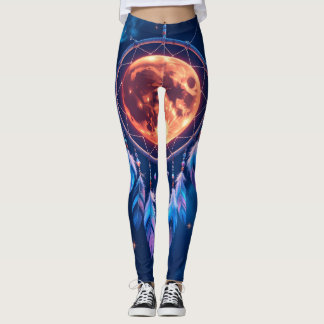 Celestial Eclipse Dreamcatcher Leggings