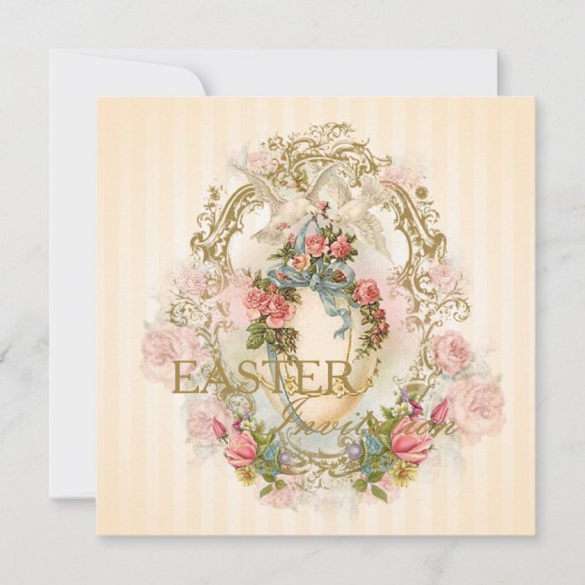 Celestial Egg - Easter Greeting Invite (Front)