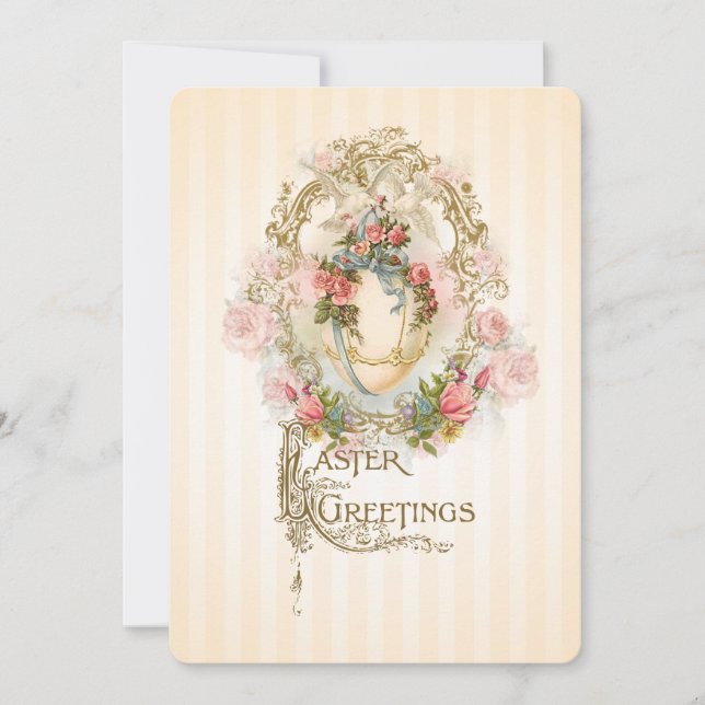 Celestial Egg - Easter Greeting Invite (Front)