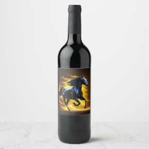 "Celestial Elixirs" Wine Label