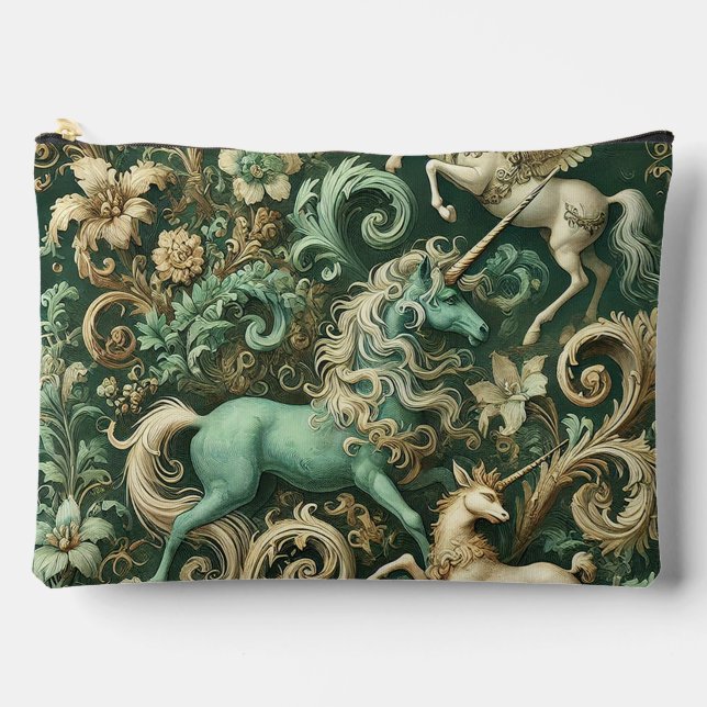 Celestial Equinox – Gothic Victorian Portrait Accessory Pouch (Front)
