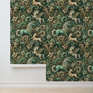 Celestial Equinox – Mythical Unicorn Wallpaper