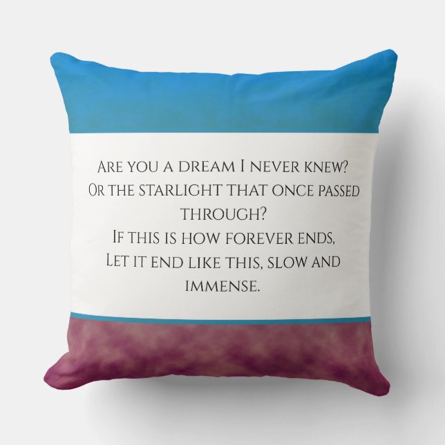 Celestial Fade Cushion (Front)