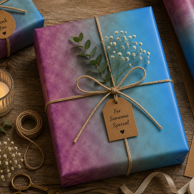 Celestial Fade Wrapping Paper Sheet (Creator Uploaded)