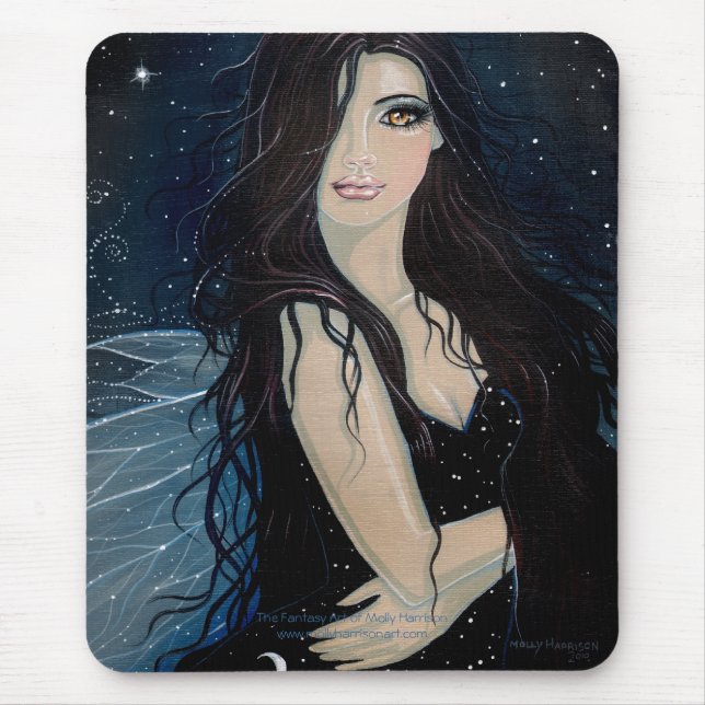 Celestial Fairy Mousepad by Molly Harrison (Front)