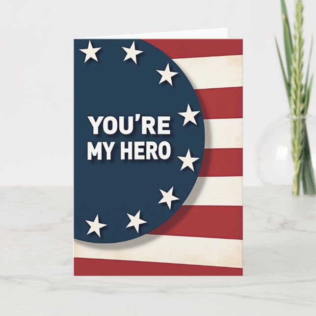 Celestial Fathers Day Design Card (Front)