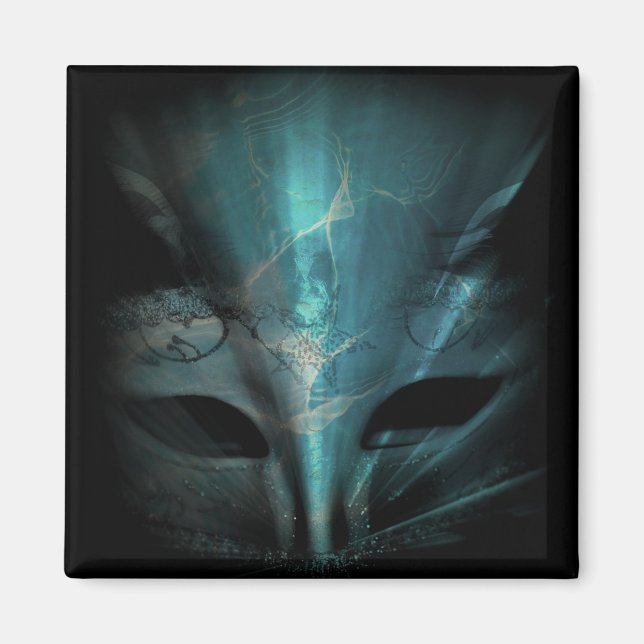 Celestial Feather Glow Magnet (Front)