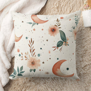 Celestial Floral Pattern (2) Cushion