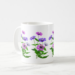 Celestial Floral Spiritual Minimalist Design Coffee Mug