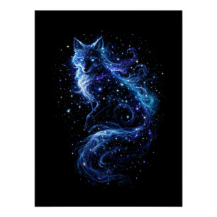 Celestial Fox Spirit Poster